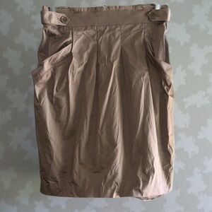 BCBG MAX AZRIA Elegant Brown Women's Skirt Medium 6/8 US